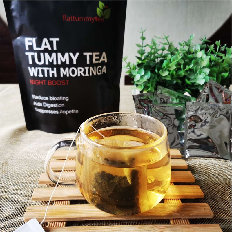 FLAT
TUMMY TEA WITH MORINGA