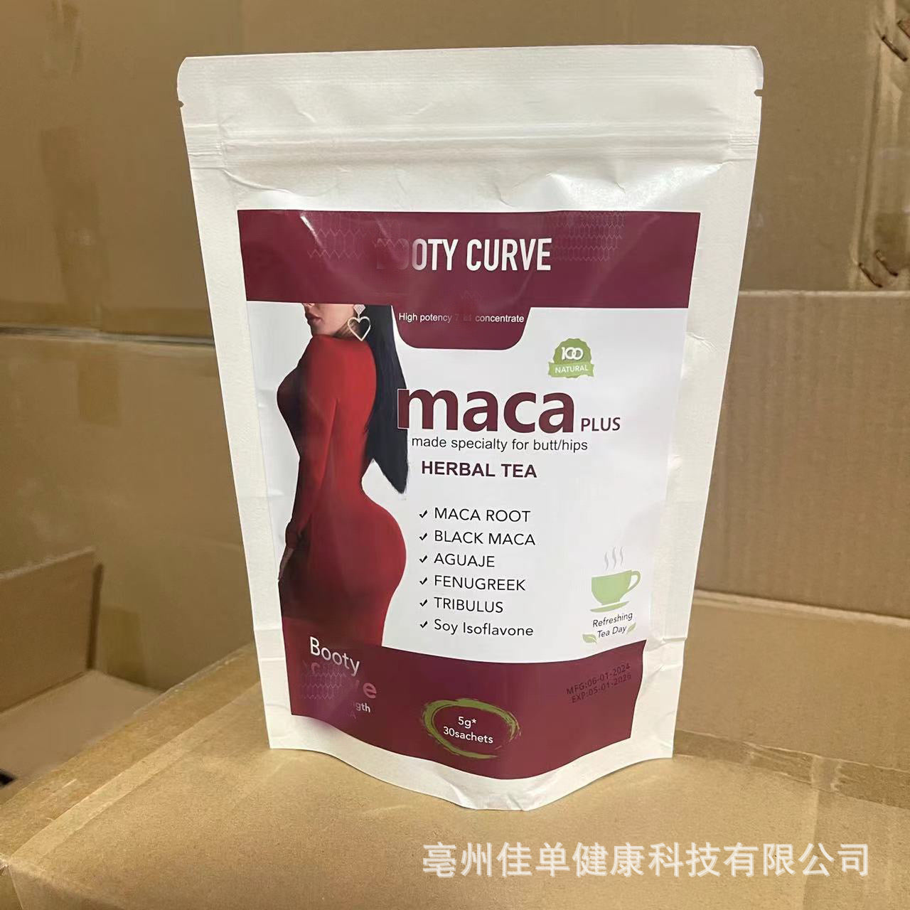 BOOTY CURVE – Maca Pus Herbal Tea